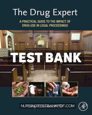 Test Bank for The Drug Expert by Stevens