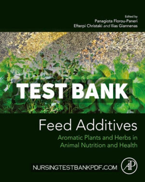 Test Bank for Feed Additives by Academic Press