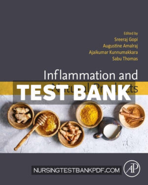 Test Bank for Inflammation and Natural Products by Academic Press