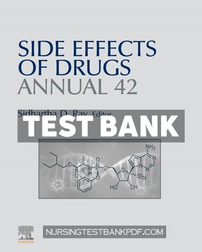9780128203293-TEST-BANK Test Bank for Side Effects of Drugs Annual by Elsevier