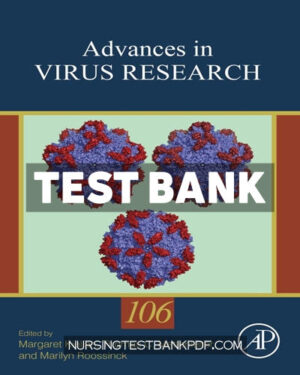 Test Bank for Advances in Virus Research 1st Edition by Mettenleiter