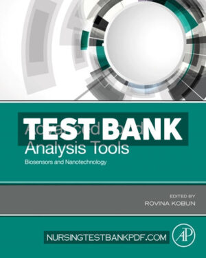 Test Bank for Advanced Food Analysis Tools by Academic Press