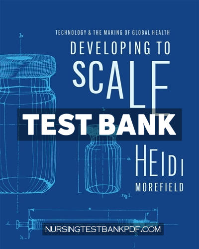 9780226828626-TEST-BANK Test Bank for Developing to Scale by Morefield