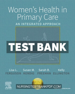 Test Bank for Womens Health in Primary Care 1st Edition by Ferguson