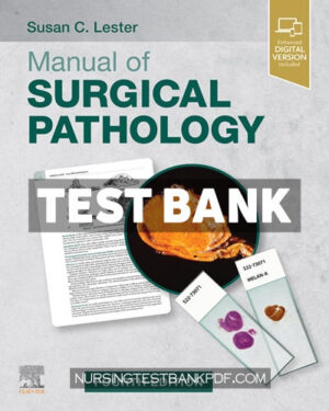 Test Bank for Manual of Surgical Pathology 4th Edition by Lester