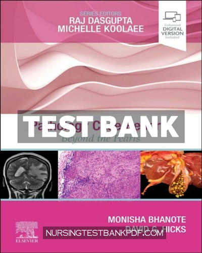 9780323754910-TEST-BANK Test Bank for Pathology Case Reports by Elsevier