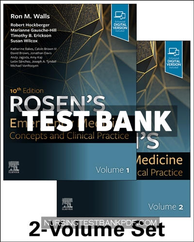 9780323757911-TEST-BANK Test Bank for Rosens Emergency Medicine Concepts and Clinical Practice E Book 10th Edition by Walls
