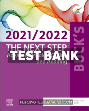 Test Bank for Bucks The Next Step - Advanced Medical Coding and Auditing 2021 2022 Edition 1st Edition by Elsevier