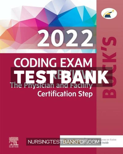 9780323810937-TEST-BANK Test Bank for Bucks Coding Exam Review 2022 by Elsevier