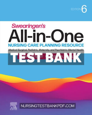 Test Bank for All in One Nursing Care Planning Resource 6th Edition by Snyder