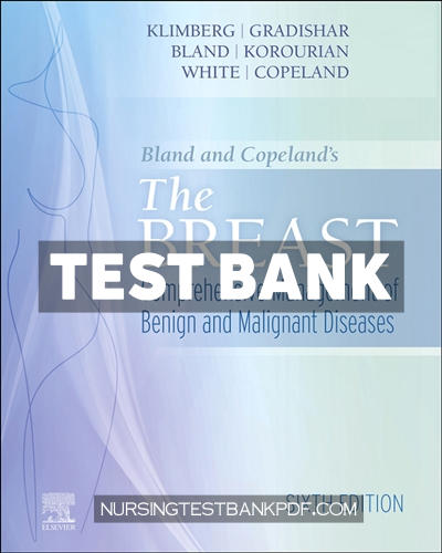 9780323833677-TEST-BANK Test Bank for The Breast 6th Edition by Bland