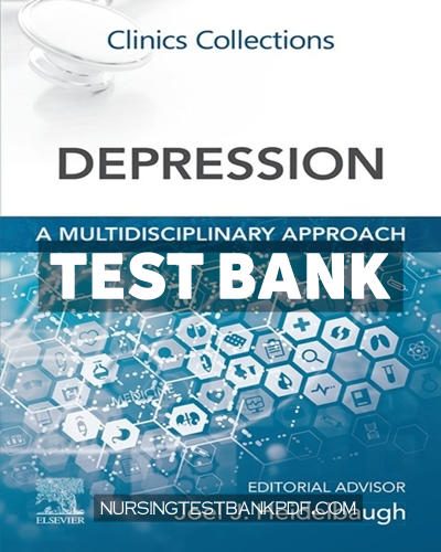 9780323848633-TEST-BANK Test Bank for Depression - A Multidisciplinary Approach by Elsevier