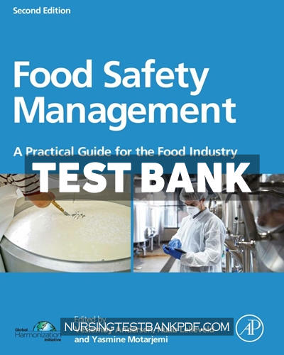 9780323902090-TEST-BANK Test Bank for Food Safety Management 2nd Edition by Andersen