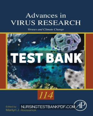 Test Bank for Viruses and Climate Change 1st Edition by Roossinck