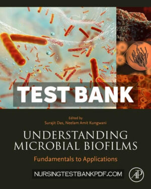 Test Bank for Understanding Microbial Biofilms 1st Edition by Das