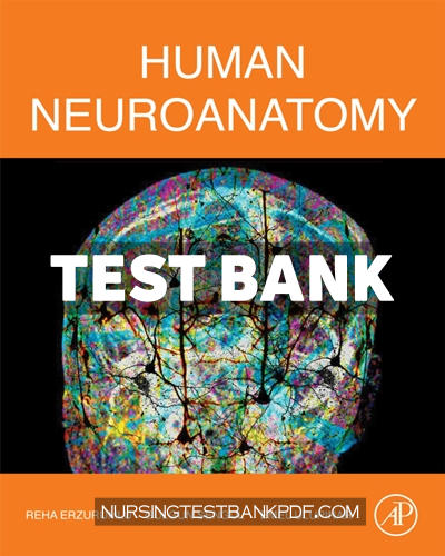 9780323997263-TEST-BANK Test Bank for Human Neuroanatomy 1st Edition by Erzurumlu