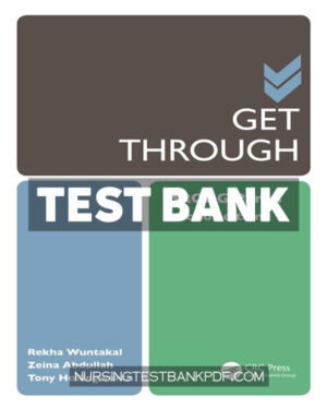 Test Bank for Get Through MRCOG Part 1 2nd Edition by Wuntakal