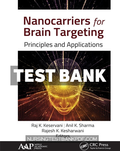 9780429877537-TEST-BANK Test Bank for Nanocarriers for Brain Targeting 1st Edition by CRC Press
