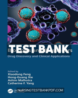 Test Bank for Biologics and Biosimilars 1st Edition by Feng