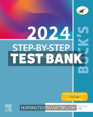 Test Bank for Bucks Step by Step Medical Coding 2024 Edition 1st Edition by Koesterman