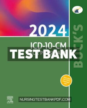 Test Bank for Bucks 2024 ICD 10 CM for Physicians by Elsevier