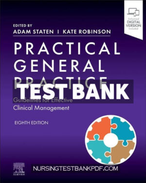 Test Bank for Practical General Practice 8th Edition by Staten