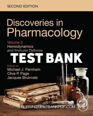 Test Bank for Hemodynamics and Immune Defense 2nd Edition by Parnham