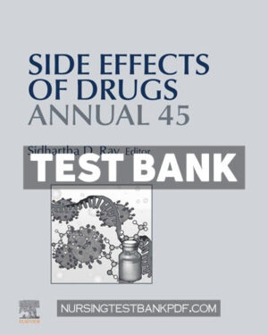 Test Bank for Side Effects of Drugs Annual 1st Edition by Ray