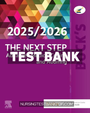 Test Bank for Bucks The Next Step - Advanced Medical Coding and Auditing 2025 2026 Edition by Elsevier Inc