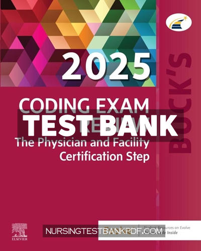 9780443261459-TEST-BANK Test Bank for Bucks Coding Exam Review 2025 by Koesterman