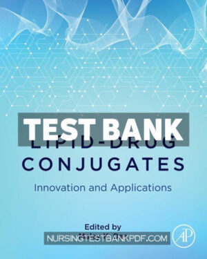 Test Bank for Lipid Drug Conjugates by Das
