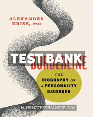 Test Bank for Borderline by Kriss