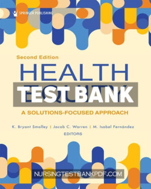 Test Bank for Health Equity 2nd Edition by Smalley