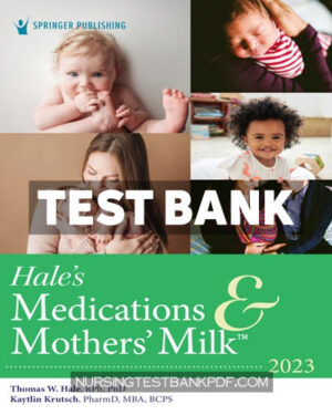 Test Bank for Hales Medications & Mothers Milk 2023 20th Edition by Hale
