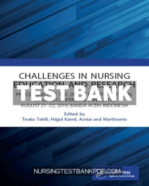 Test Bank for Challenges in Nursing Education and Research 1st Edition by Tahlil