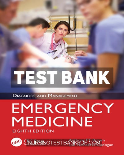 9781000169485-TEST-BANK Test Bank for Emergency Medicine 8th Edition by Brown
