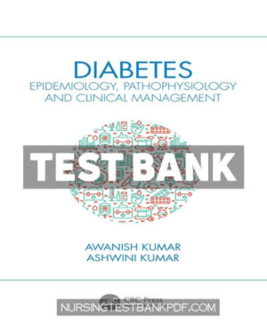 Test Bank for Diabetes 1st Edition by Kumar