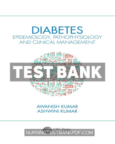 9781000197785-TEST-BANK Test Bank for Diabetes 1st Edition by Kumar