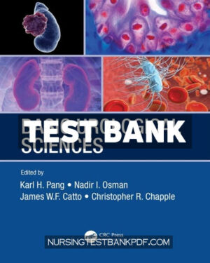 Test Bank for Basic Urological Sciences 1st Edition by CRC Press
