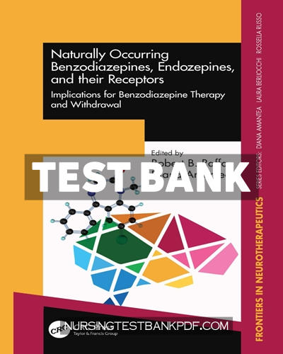 9781000421279-TEST-BANK Test Bank for Naturally Occurring Benzodiazepines Endozepines and their Receptors 1st Edition by CRC Press