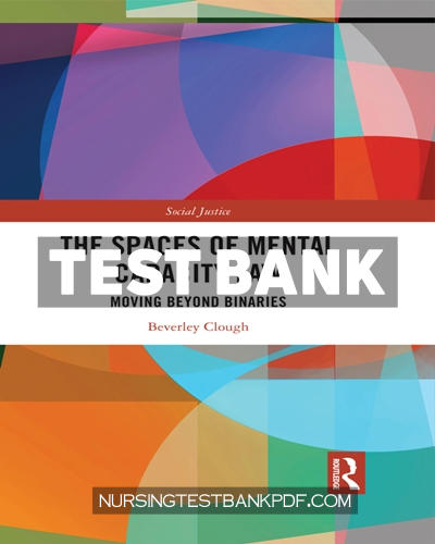 9781000463835-TEST-BANK Test Bank for The Spaces of Mental Capacity Law 1st Edition by Clough
