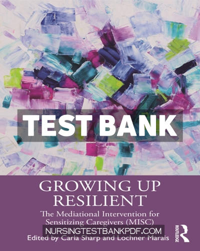 9781000481044-TEST-BANK Test Bank for Growing Up Resilient 1st Edition by CRC Press