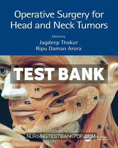 9781000510119-TEST-BANK Test Bank for Operative Surgery for Head and Neck Tumors 1st Edition by CRC Press