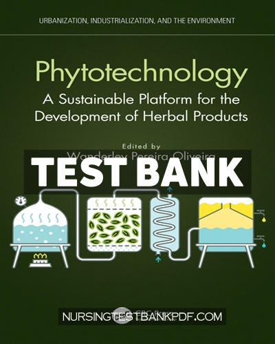 9781000530612-TEST-BANK Test Bank for Phytotechnology 1st Edition by Oliveira
