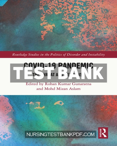 9781000535082-TEST-BANK Test Bank for COVID 19 Pandemic 1st Edition by Gunaratna
