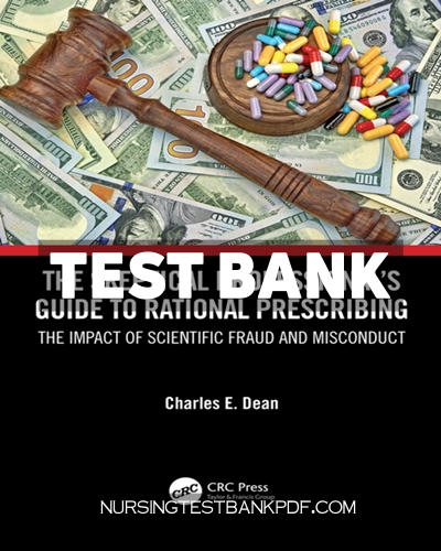 9781000572841-TEST-BANK Test Bank for The Skeptical Professionals Guide to Rational Prescribing 1st Edition by Dean