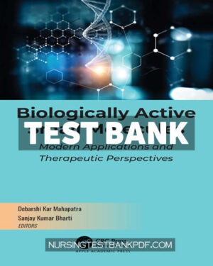 Test Bank for Biologically Active Small Molecules 1st Edition by CRC Press