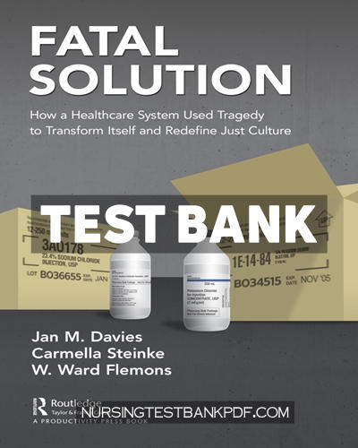 9781000577044-TEST-BANK Test Bank for Fatal Solution 1st Edition by Davies
