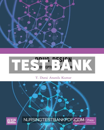 9781000603910-TEST-BANK Test Bank for Drug Design 1st Edition by Kumar