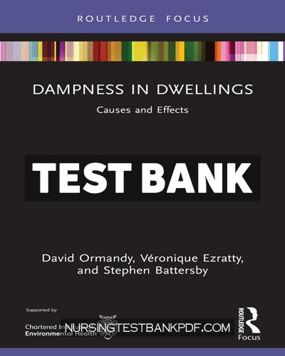 9781000630015-TEST-BANK Test Bank for Dampness in Dwellings 1st Edition by Ormandy